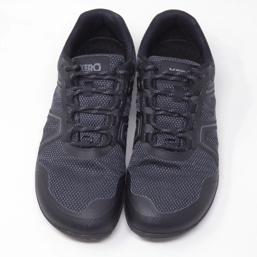 Xero Shoes Women Mesa Trail WP Black Waterproof Barefoot Sneakers 9.5